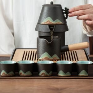 Lazy Man Automatic Making Simple Gift Box Tea Set