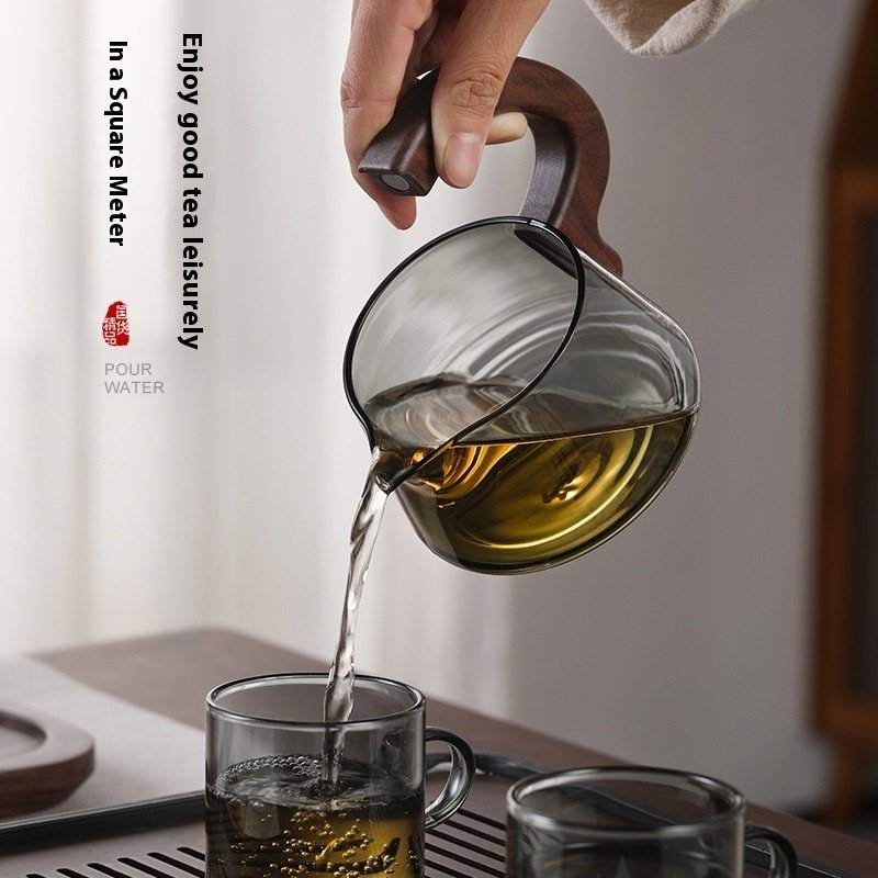 Lazy Tea Making Pot Glass Teapot Automatic Tea Set - Image 2